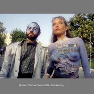 Cannes  Film Festiwal 1986 - Bodypainting